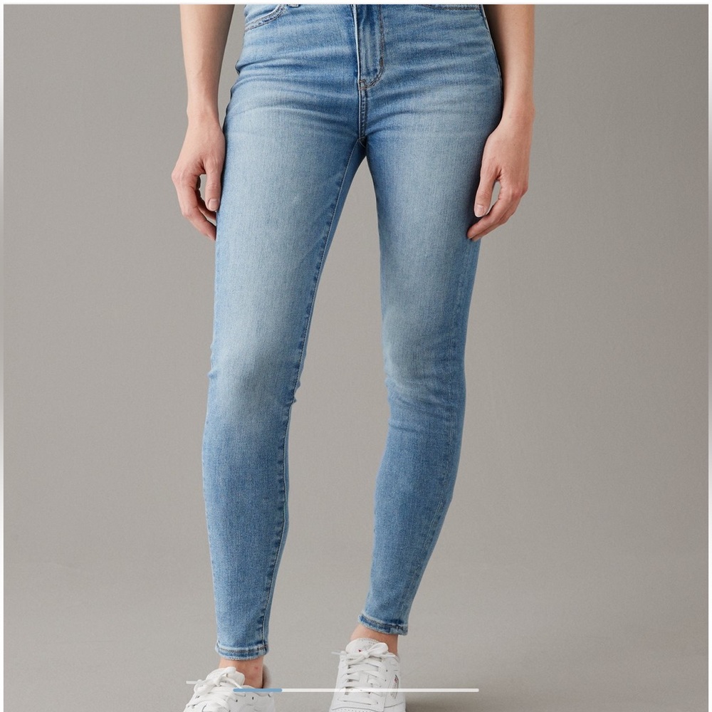 American eagle next level high rise v-rise jegging